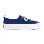 Sperry Top-Sider Women's Crest Vibe Lace Navy Platform Sneakers STS89340