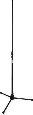 On-Stage MS7700B Euro-Style Tripod Base Mic Stand (2-pack) Bundle