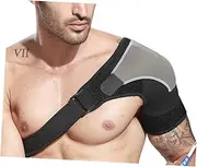 Men's Shoulder Support Pad Adjustable Shoulder Strap Arm Support for for Outdoor Sports