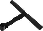 HONMEET Sit Up Assist Device T Shape Abdominal Tool for Home Fitness Training Durable and Comfortable Exercise Bar Easy Installation Sit Up Equipment Black
