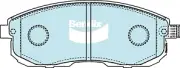 Bendix General CT Front Brake Pad Set for Nissan Maxima J32 2.5L VQ25DE Petrol 2 (for: Nissan)