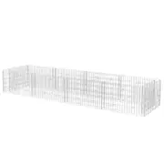 Gabion Raised Bed Steel 360X90x50 Cm Raised Garden Beds
