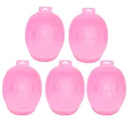 5 Nail Polish Removal Bowls Nail Art Soaking Tray Gel Remover Manicure Spa N WTD