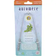Auromere Tongue Scraper Ayurvedic Surgical Grade Stainless Steel (Pack of 6)
