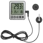 Refrigerator Thermometer Freezer Alarm Digital Freezer Thermometer Fridge The...