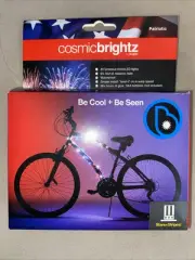 CosmicBrightz red white blue patriot Battery Power LED Lights Bikes & Ride Ons
