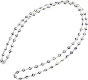 [Veemoon] Diy Bracelet Necklace Chain m Evil Eye Link Charm Craft Beads Stainless Steel for Jewelry Making