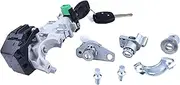 Ignition Door & Tailgate Lock Cylinder Switch W/2 Keys 35100-SNA-901, 72185-SNA-A01 Compatible with Honda Civic 2006-2011