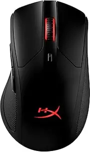 HyperX HX-MC006B Pulsefire Dart - Wireless RGB Gaming Mouse - Software-Controlled Customization - 6 Programmable Buttons - Qi-Charging Battery up to 50 Hours - PC, PS4, Xbox One Compatible