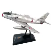 11.5cm 1/100 Scale Italian F-86 Sabre Fighter Model Alloy Simulation Ornament