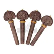 Rosewood Violin Pegs 4/4 Size Fiddle Violin Parts New High Quality (#5)
