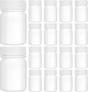 20Pcs Portable Moistproof Pill Holder Case Lightweight Travel Pill Box for Organizing Medications Spiral Structure for Easy Opening for Family and Friends