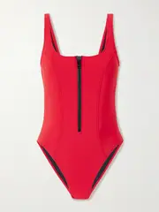 [Lisa Marie Fernandez] Lisa Marie Fernandez - Jasmine Neoprene Swimsuit - Red - 1 1 Red