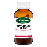 Thompsons Natural E 500IU 100 Capsules