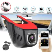 1080P Car DVR Camera Loop Recording WiFi Dash Cam Video Sensor Driving Recorder (for: Fiat)