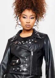 [HOROSCOPEZ] Up For The Challenge Moto Jacket