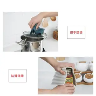 【廚房用品】北歐萬用長形矽膠隔熱瀝水墊(防水 餐桌墊 碗盤瀝水架 防滑墊 防燙手套 洗衣板 微波墊)