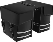 RdjEokf Bike Bag Back Rack Bag, Waterproof Bicycle Panniers, Multipurpose Strong Load Bearing Bike Rear Seat Bag, Cargo Trunk Storage Cycling Carrier Chest Bag, for Commuter Outdoor Traveling