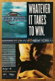 2000 Magic The Gathering Pro Tour Print Ad/Poster NY TCG CCG Trading Card Art