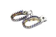 SCAR Anti-Mud Footpegs Titanium Yamaha YZ/YZF