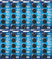 50 PCS CR 2032 Renata Lithium Watch Batteries 3V