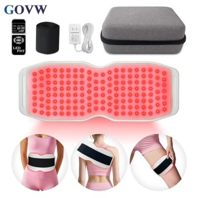 Red Light Therapy Pad for Relieving Back Muscle Pain Infrared LED