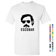 Pablo Escobar Narcos Cocaine Drug Colombia Retro Art Men T Shirt Tee Top