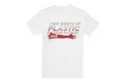 Dexter Mens Plastic Prediction T-Shirt (White) - UTTV7136