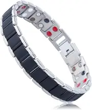 Healthy bracelet Titanium bracelet Men bracelet mens magnetic bracelet magnet bracelet for men Magnetic bracelet Women bracelet Magnetic therapy bracelets Non-allergic bracelets Black bracelets Gift bracelets Lovers bracelets