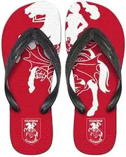 St George Illawarra Dragons NRL Thongs Plugger Flip Flops - Large