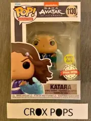 Katara Glow Metallic AVATAR SE 1130 Funko Pop Vinyl New in Mint Box + Protector
