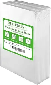 MaiFlaFre 100 Gallon11X16 Food Saver Vacuum Sealer Bags with Commercial Grade, BPA Free, Heavy Duty.Vacuum Sealer Freezer Bags Compatible with Any Types Vacuum Sealer