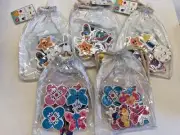 5 packs wooden toys / blocks space and fairy themed preschool centers counting