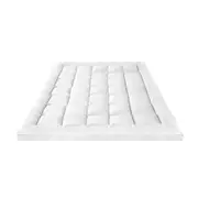 Mattress Topper Microfibre Pillowtop Protector Underlay Pad