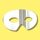 Zorro Mask Shaped Acrylic Mirrors - Various Sizes