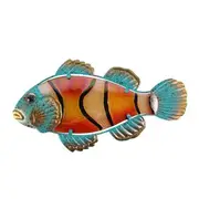 Clown Fish Metal Wall Art