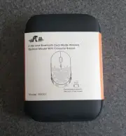 Rii RM301 Rechargeable 2.4G+Bluetooth 4.0 Wireless Mouse with Hollow Design