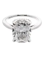 [Georgini] Sydney Soiree Elaine Cushion Cut Ring in Silver