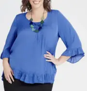 TS Taking Shape Plus Sz 16 S Sensational Boho Luxe Top NWT rrp $140