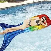 Swim Ring Airbeds Swimming Inflatable Bed Water Floating Bed Boat Inflatable Cushion Adult Swimming Air Cushion Inflatable LWX