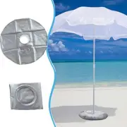 Water Resistant Plastic Umbrella For Base Stand Weights Built to Last Outdoors
