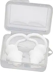 zolyet Swimming Ear Plugs Soft Silicone Earplugs Reusable Swimming Ear Plugs Adults Noise Reduction Earplugs for Sleeping Woodworking Travel Showering Bathing White
