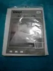 Vinyl FITTED Mattress Cover Protector Hypo Allergenic Stain /Water Proof SINGLE