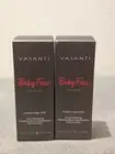 2 PCS VASANTI BABY FACE PRIMER PORE MINIMIZING 1.01 FL.OZ EA 2.02 FL.OZ TT NIB