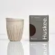 【Huskee】澳洲 咖啡豆殼環保杯 8oz/ 240ml(附杯蓋) 燕麥色