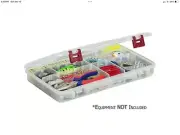 Set of 4 - Plano ProLatch Stowaway Large 3700 Clear Organizer Tackle Box, New