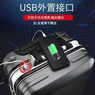 【結實耐磨】行李箱 旅行箱 拉桿箱 登機箱 多功能行李箱 旅行箱 24吋26吋28吋 鋁框行李箱 便攜20吋登機箱