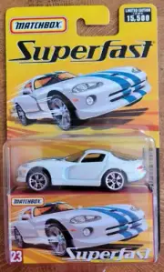 Matchbox ~ Superfast ~ #23 ~ Dodge Viper GTS