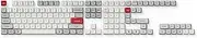 Keychron KSA Double Shot PBT Keycap Set - Light Gray and White