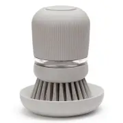 NEW Brabantia Soap Dispensing Dish Brush Mid Grey